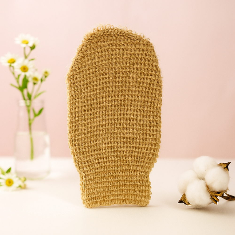 Harmony Series Jute Cleansing Mitten Harmony Series Jute Cleansing Mitten
