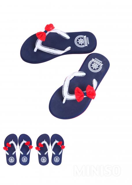 Simple Style Children's Flip Flops(Blue M30/31) (Copy)