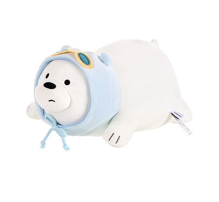 We Bare Bears Lying Plush Toy (Ice Bear)