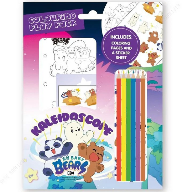 WE BABY BEARS Collection Coloring Set