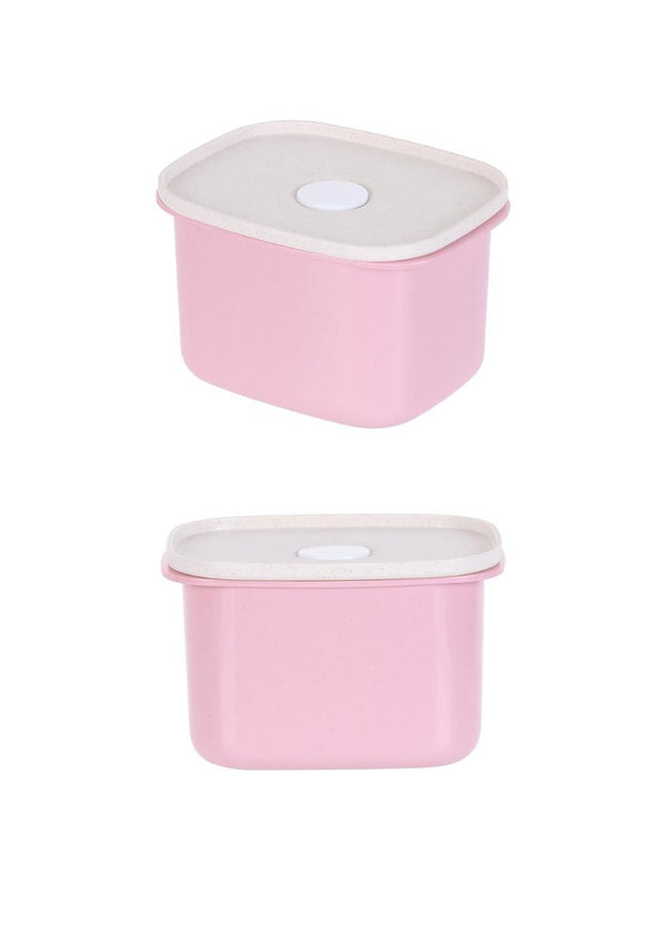 Wheat Food Container 400ml (Pink)