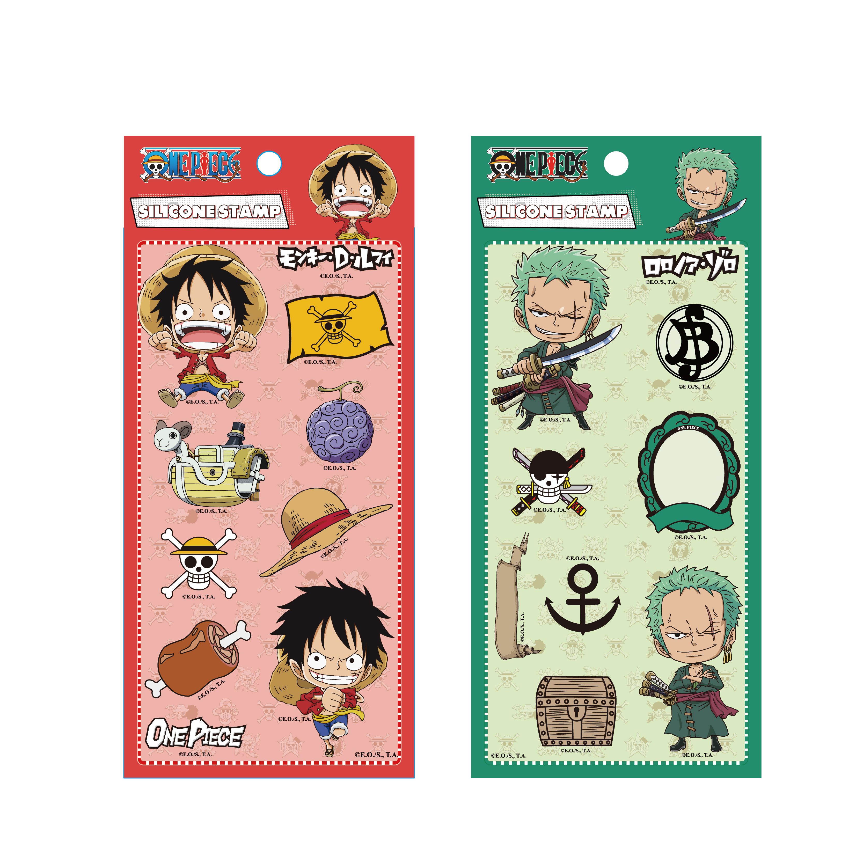 One Piece Classic Collection Clear Stamps (2 Assorted Models) One Piece Classic Collection Clear Stamps (2 Assorted Models)