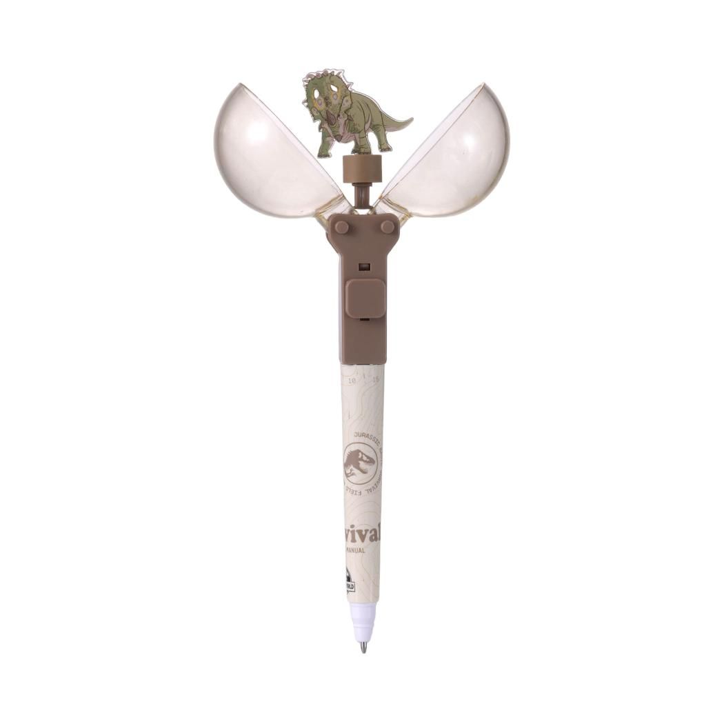 Jurassic World Collection Egg Shell Ballpoint Pen (1.0mm, Black) (Triceratops) (PDQ) Jurassic World Collection Egg Shell Ballpoint Pen (1.0mm, Black) (Triceratops) (PDQ)