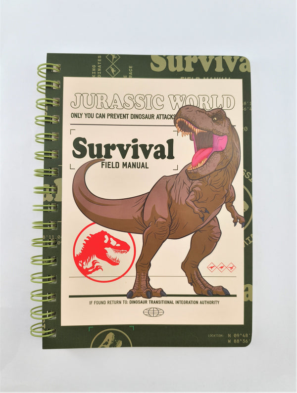 Jurassic World Collection Wire-bound Book (100 Sheets, with Sticker)