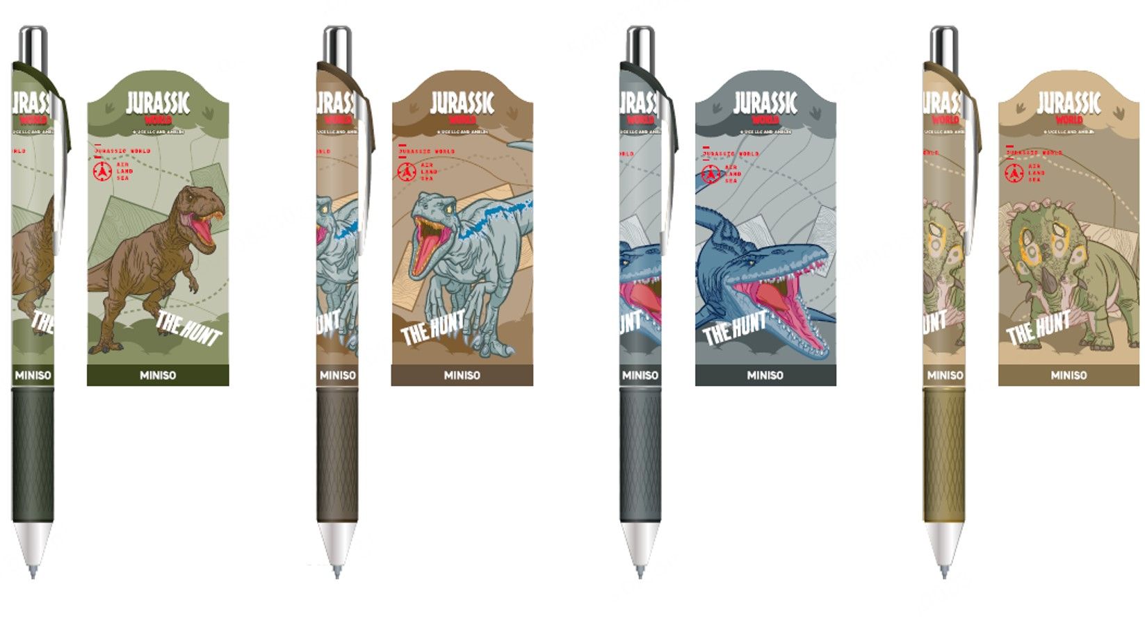 Jurassic World Collection Surprise Box Gel Pen (0.5mm, Black) (4 Assorted Models) (PDQ) Jurassic World Collection Surprise Box Gel Pen (0.5mm, Black) (4 Assorted Models) (PDQ)