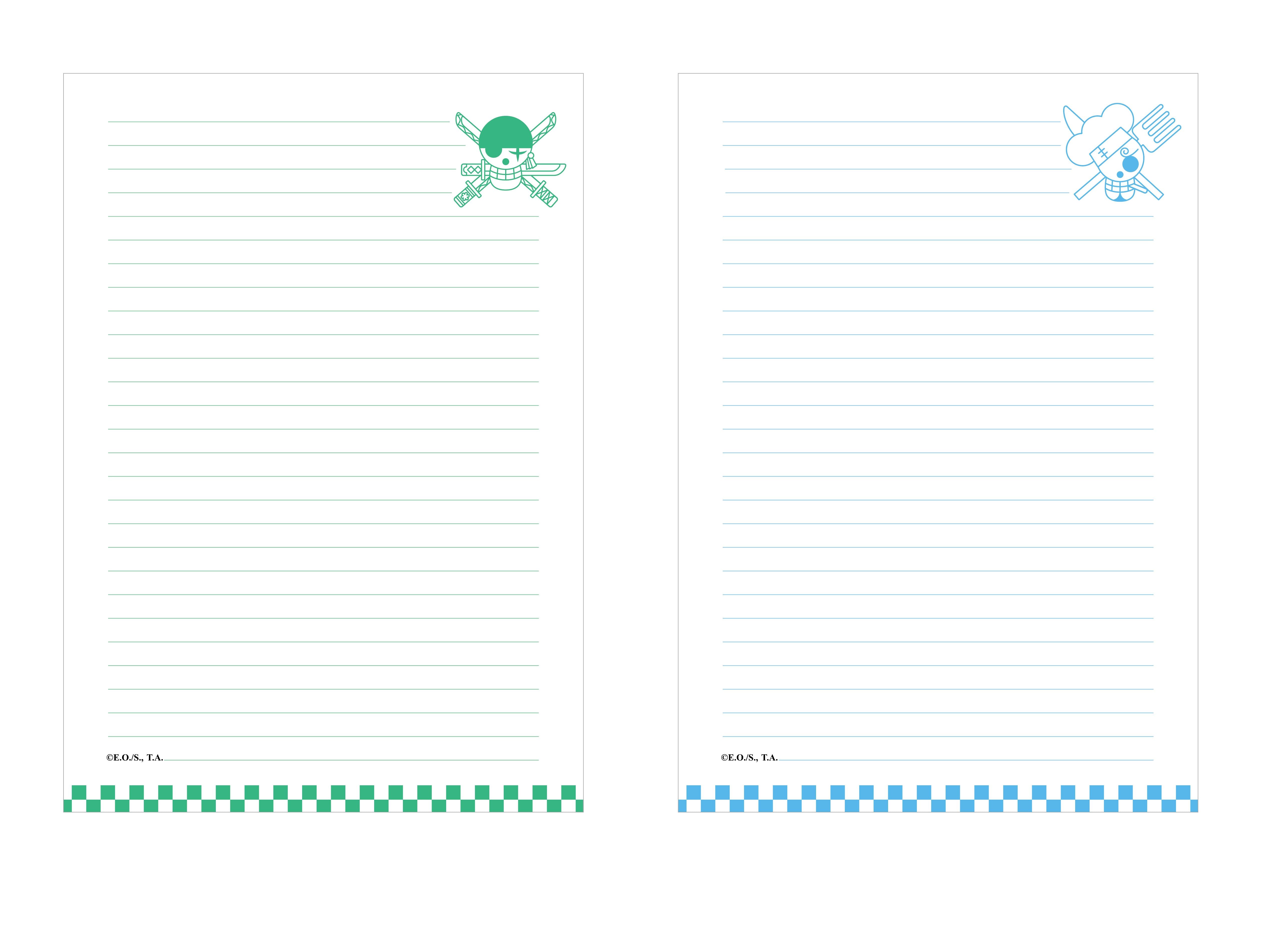 One Piece Collection B5 Glue-bound Book (B) (40 Sheets) One Piece Collection B5 Glue-bound Book (B) (40 Sheets)