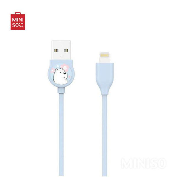 We Bare Bears-Fast Charge Data Cable, Ice Bear