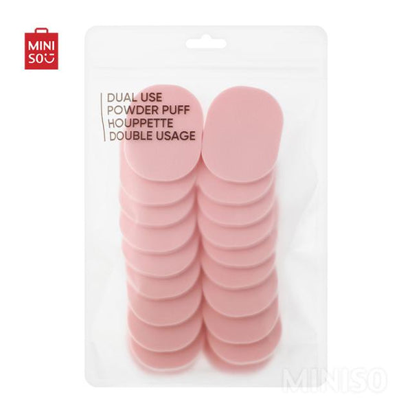 Oval Shape Dry & Wet Dual Use Powder Puff (20 pcs)