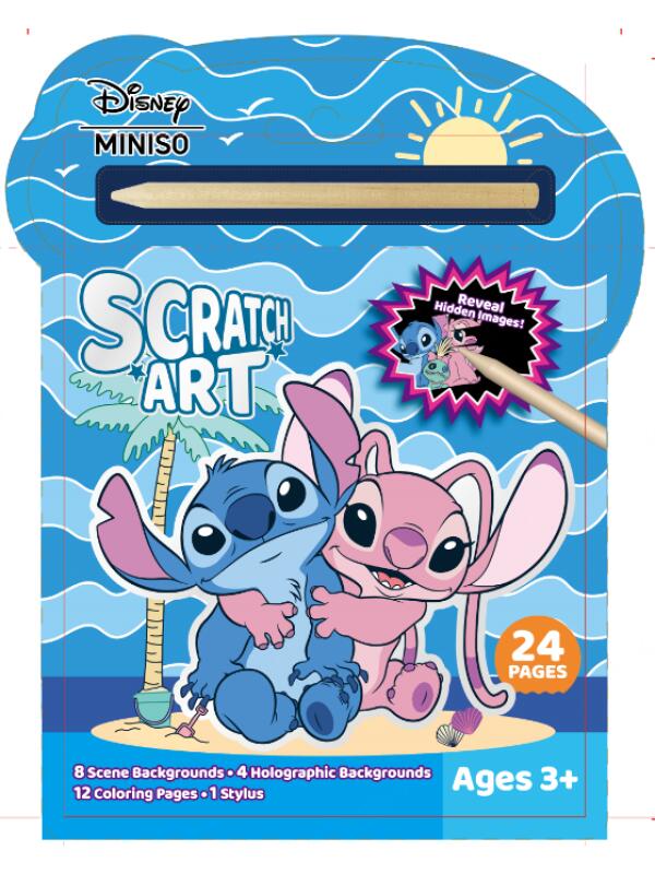Disney Stitch Collection Scratch Painting Disney Stitch Collection Scratch Painting