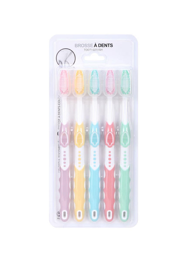 Colorful Toothbrush 5 Pack