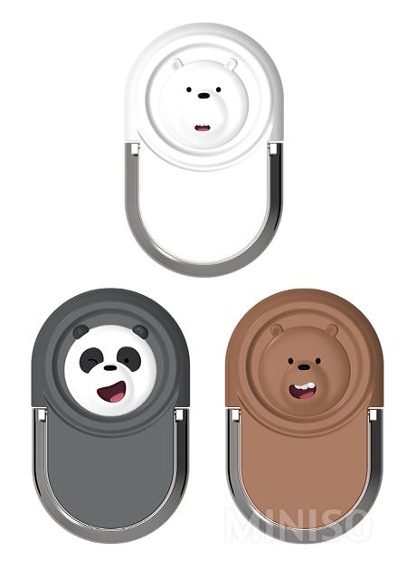 We Bare Bears Phone Ring Stand