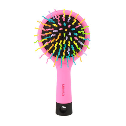 Rainbow Hair Brush with Mirror