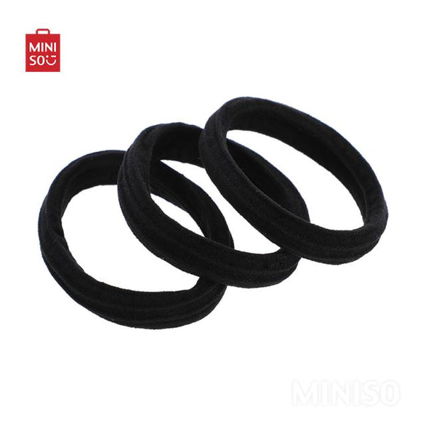 Vertical Striped Series Rubber Band 3pcs (Black)