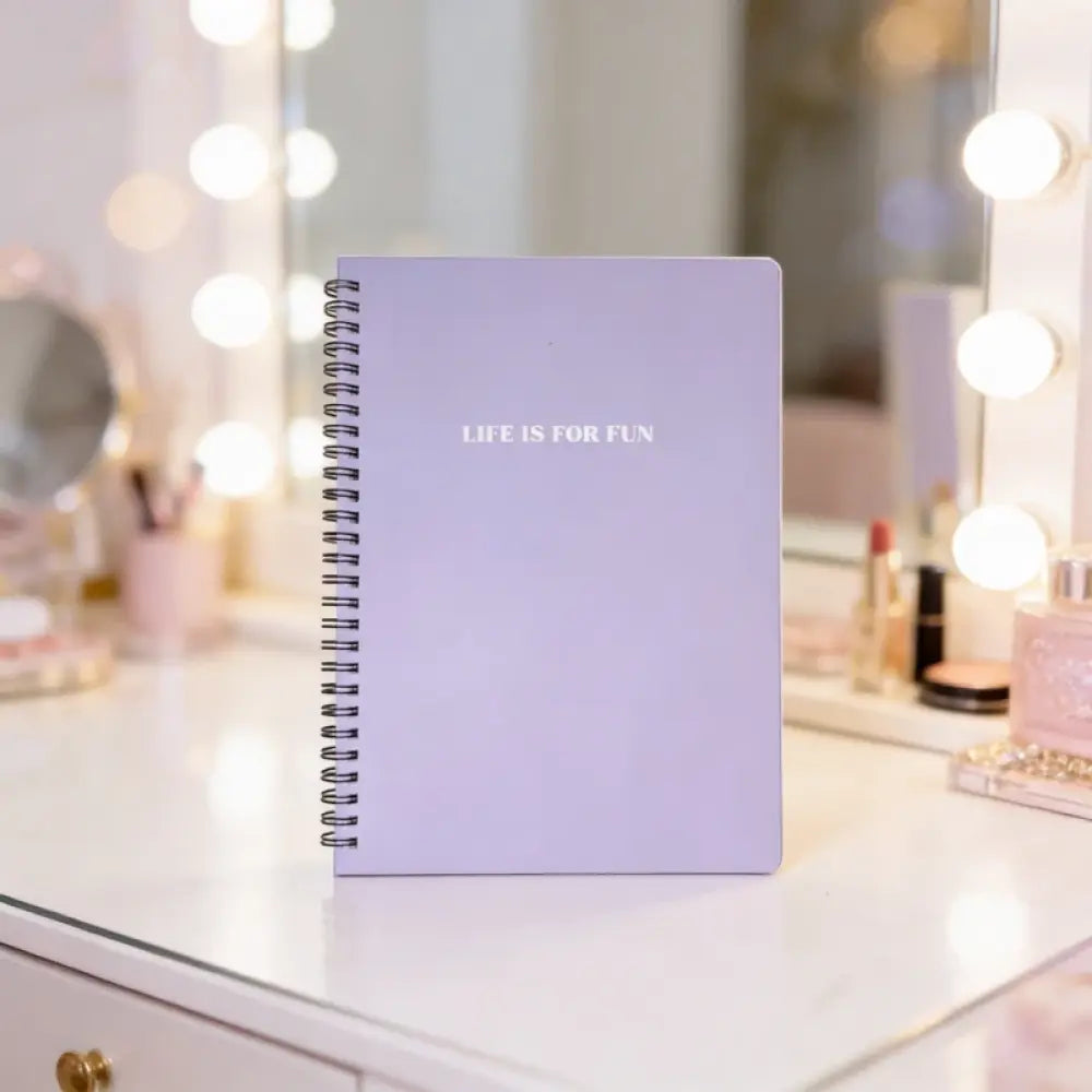 Sweet Dreams B5 Wire-bound Book (Purple) (60 Sheets) Sweet Dreams B5 Wire-bound Book (Purple) (60 Sheets)