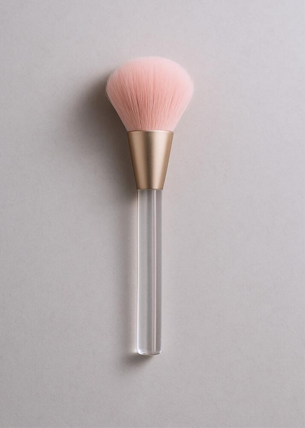 Shiny Pink Series Iridescent Loose Powder Brush