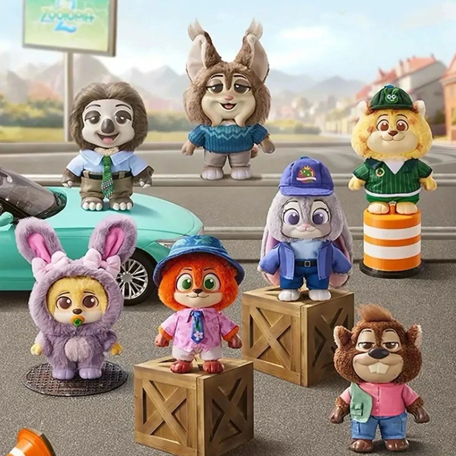 Disney Zootopia Daily Life Collection Vinyl Plush Surprise Box Disney Zootopia Daily Life Collection Vinyl Plush Surprise Box