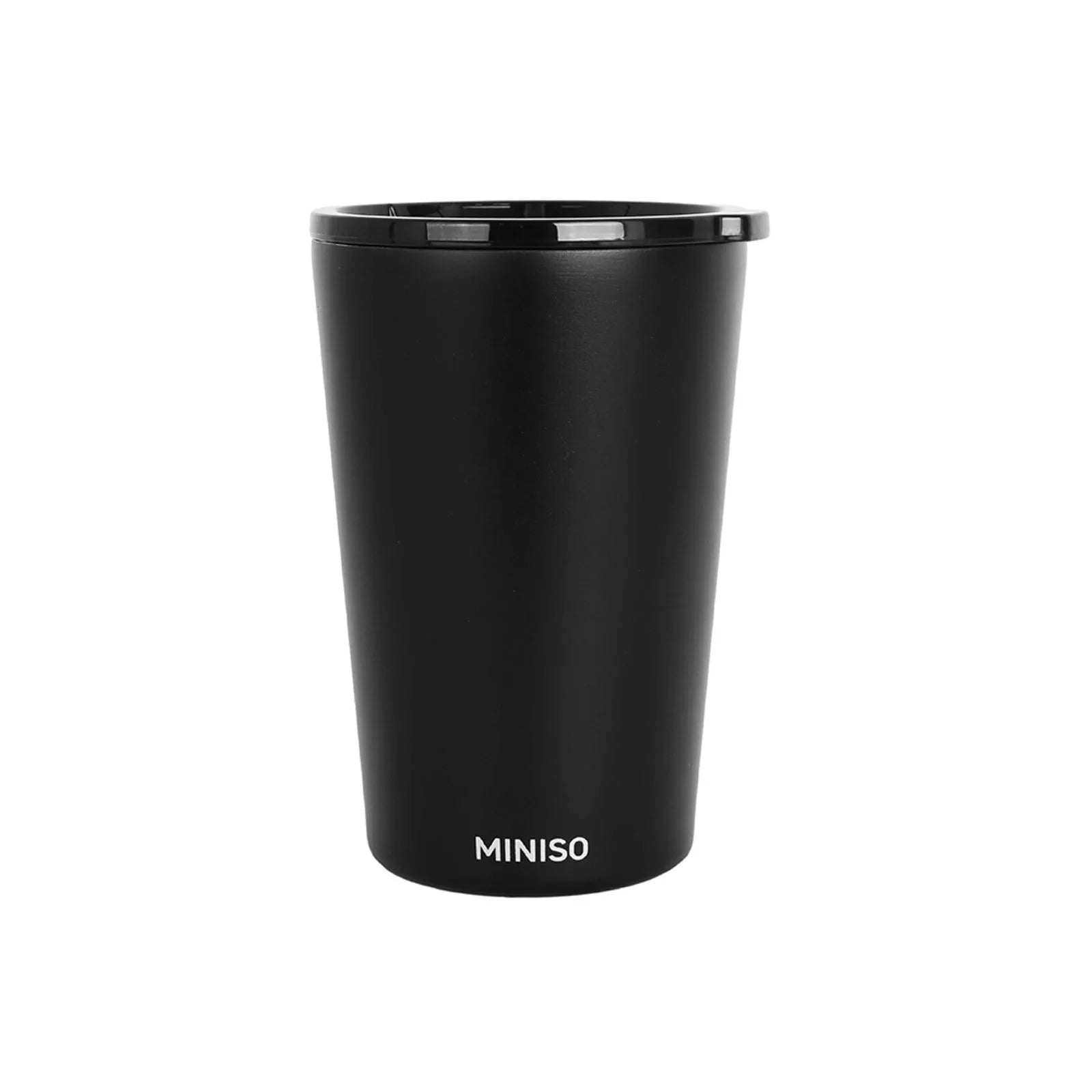 Coffee Series Double-Wall Steel Tumbler 420mL(Black)