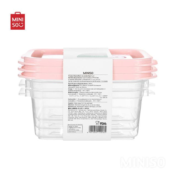 Food Container 3 PCS Set