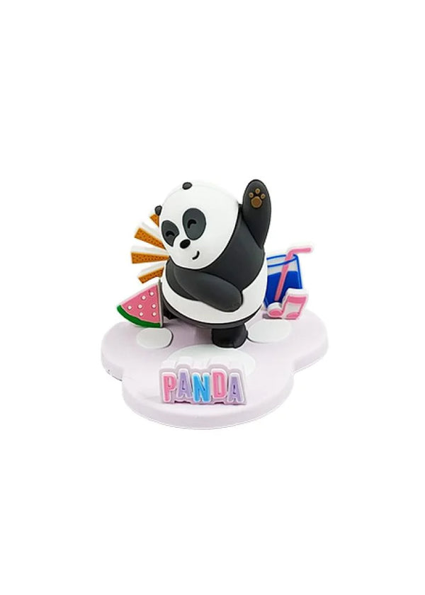 We Bare Bears Seaside Music Festival Phone Holder for Desk(Panda)