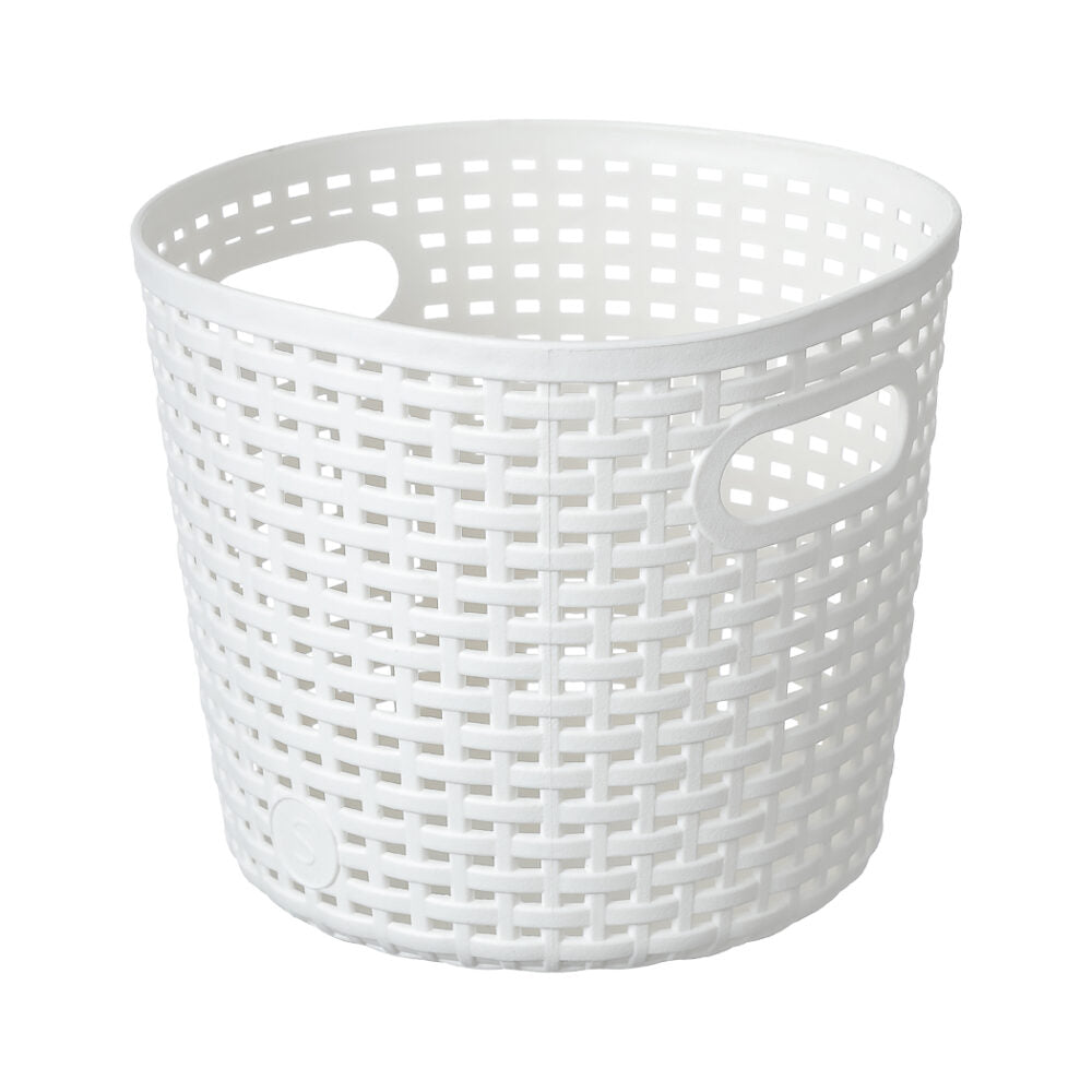 Plaid Round Storage Basket (S) Plaid Round Storage Basket (S)