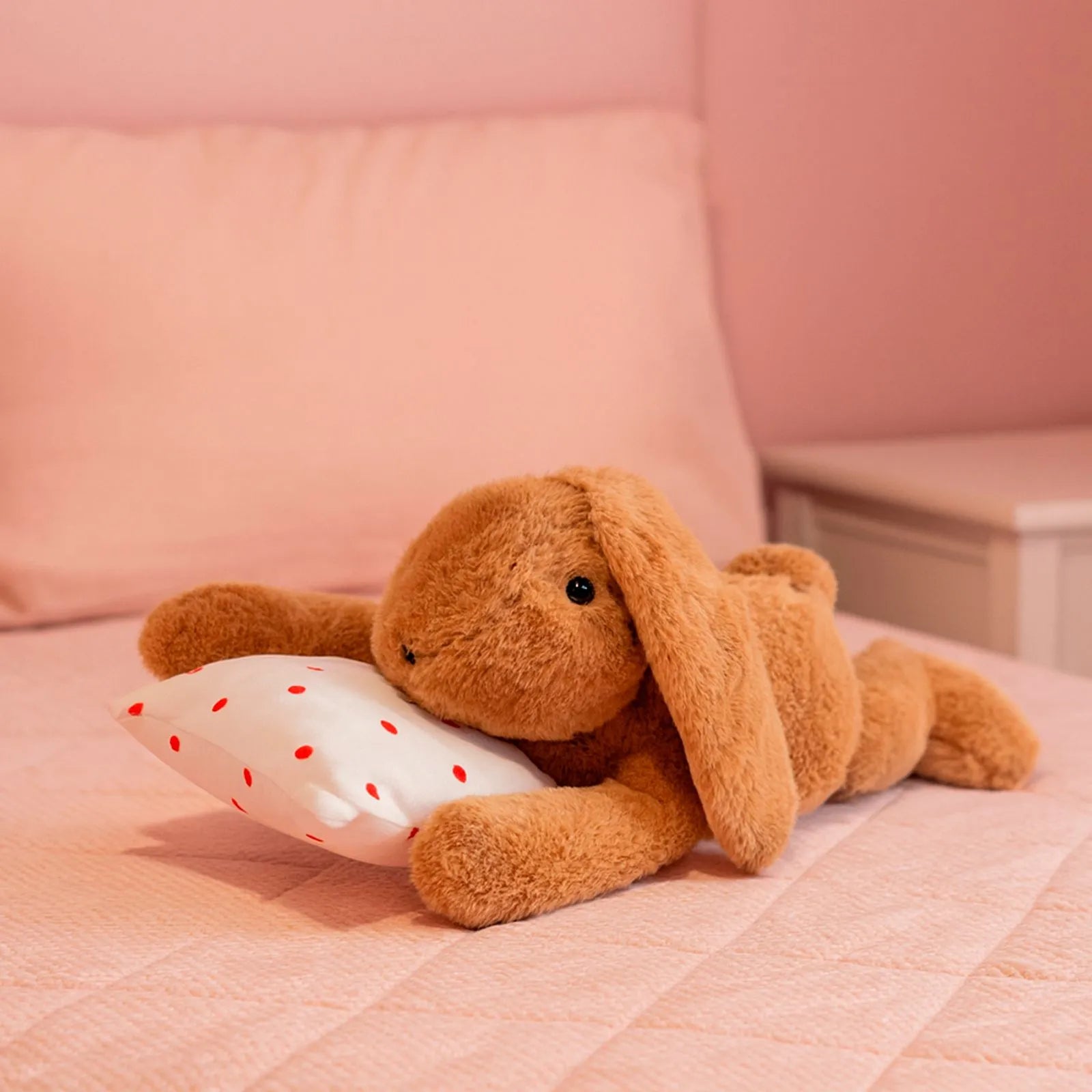 16in. Lying Brown Bunny Plush Toy 16in. Lying Brown Bunny Plush Toy