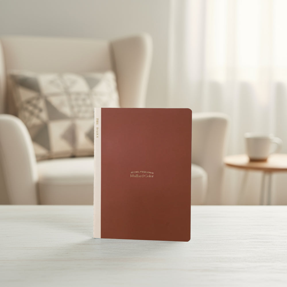 Minimalism Retro Collection A5 Stitch-bound Book (28 Sheets) (Mocha Brown) Minimalism Retro Collection A5 Stitch-bound Book (28 Sheets) (Mocha Brown)