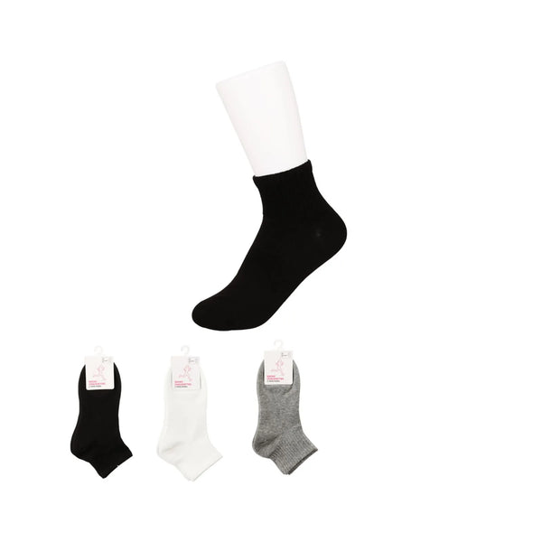 Women＇s Athletic Ankle Socks (2 Pairs)