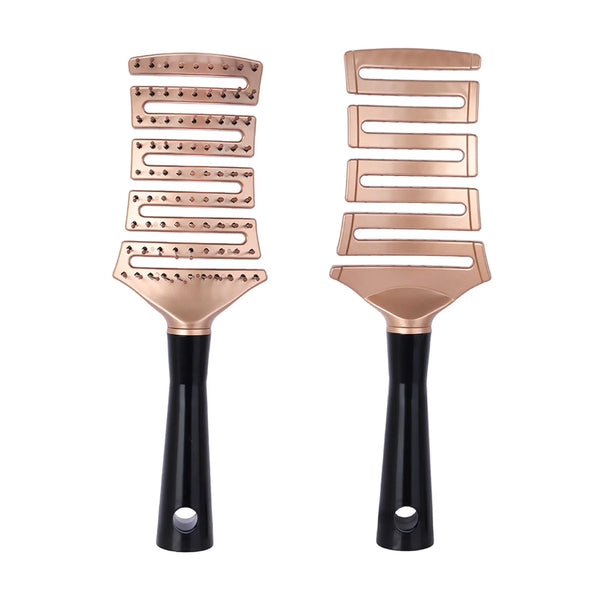 Black Golden Series Classic Vented Brush for Styling(Large)