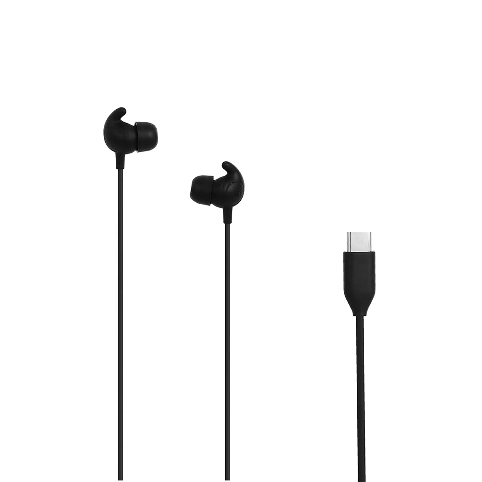 M Series USB-C Silicone Soft In-Ear Earphones Model: PA618C(Black) M Series USB-C Silicone Soft In-Ear Earphones Model: PA618C(Black)