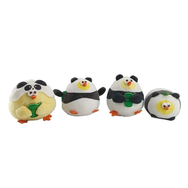 Dundun Chicken Transformation Series 4in. Panda Chicken Surprise Bag (4 Assorted Models)