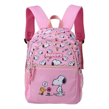 Snoopy Collection Students' Backpack(Pink)
