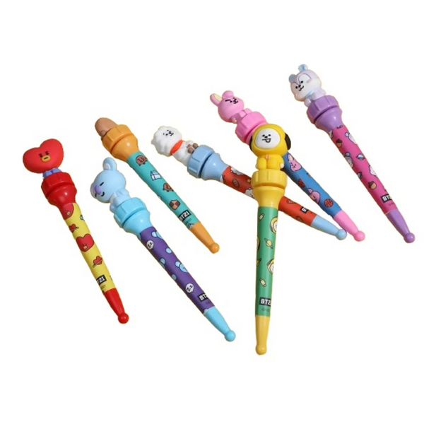 BT21 Collection Rotating Ballpoint Pen (7 Assorted Models) PDQ