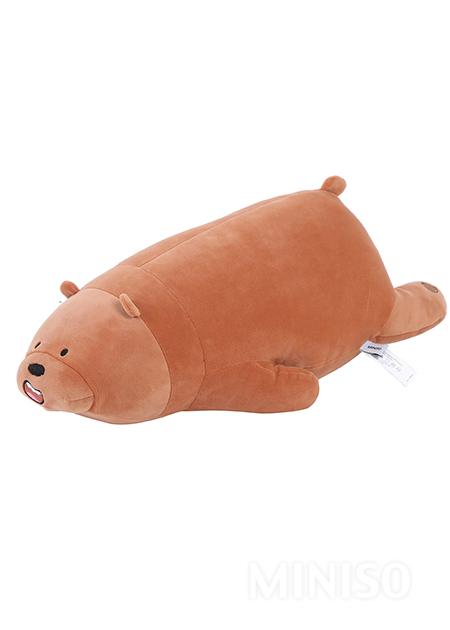 We Bare Bears- Large Lying Plush Toy (Grizz)