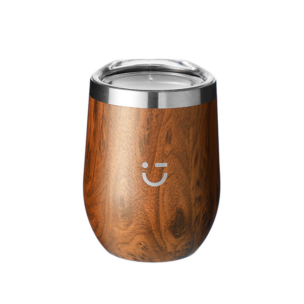 Imitation Wood Grain Stainless Steel Tumbler (343mL)