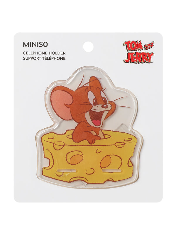 Tom&Jerry I love cheese Collection Acrylic Desktop Cellphone Holder(Jerry)