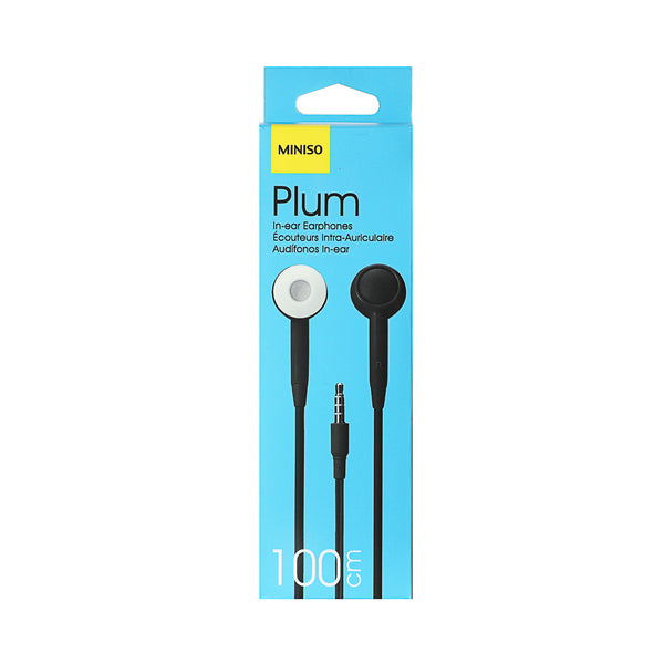 Fruit Series Plum Headphones(Black)