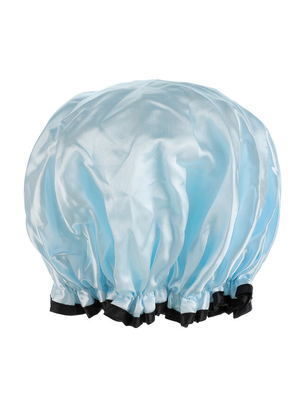 Satin Shower Cap (Blue)