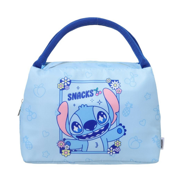 Disney Stitch Dinner Party Collection Lunch Bag (Light Blue，Stitch)