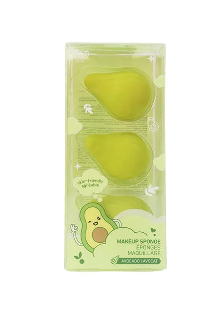 Fun Fruit Makeup Sponges Set (Avocado)