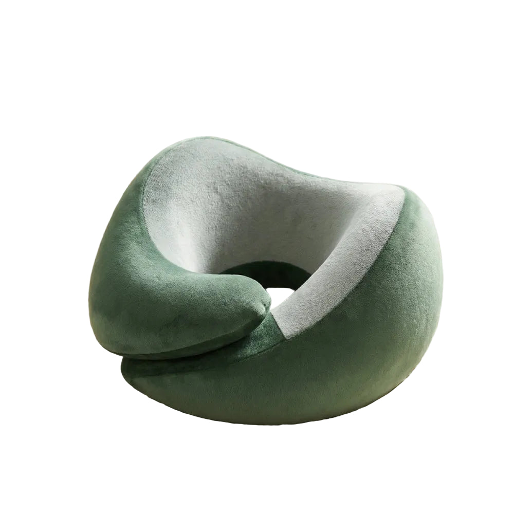 Foldable Neck Pillow with Hook(Green)