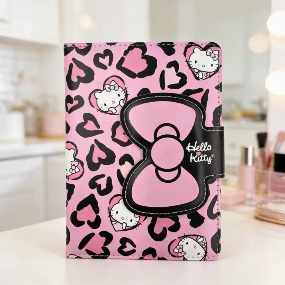 Hello Kitty Leopard Design Collection B6 Hardcover Book with Magnetic Snap (Pink) (80 Sheets) Hello Kitty Leopard Design Collection B6 Hardcover Book with Magnetic Snap (Pink) (80 Sheets)