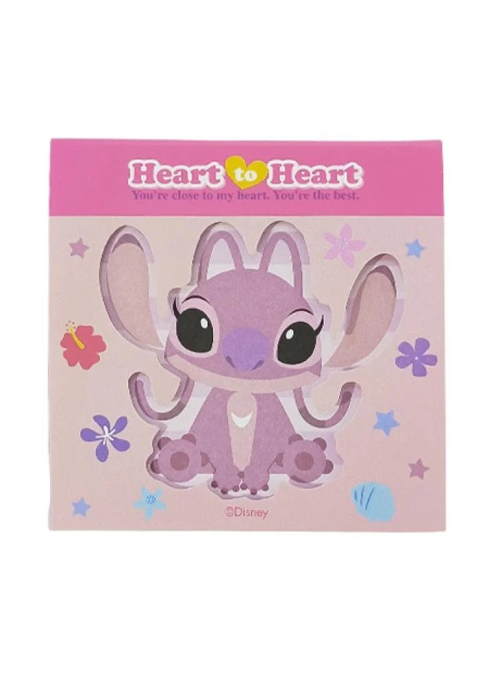 Disney Stitch Collection Hollowed Note Pad (80 Sheets, Angel) Disney Stitch Collection Hollowed Note Pad (80 Sheets, Angel)