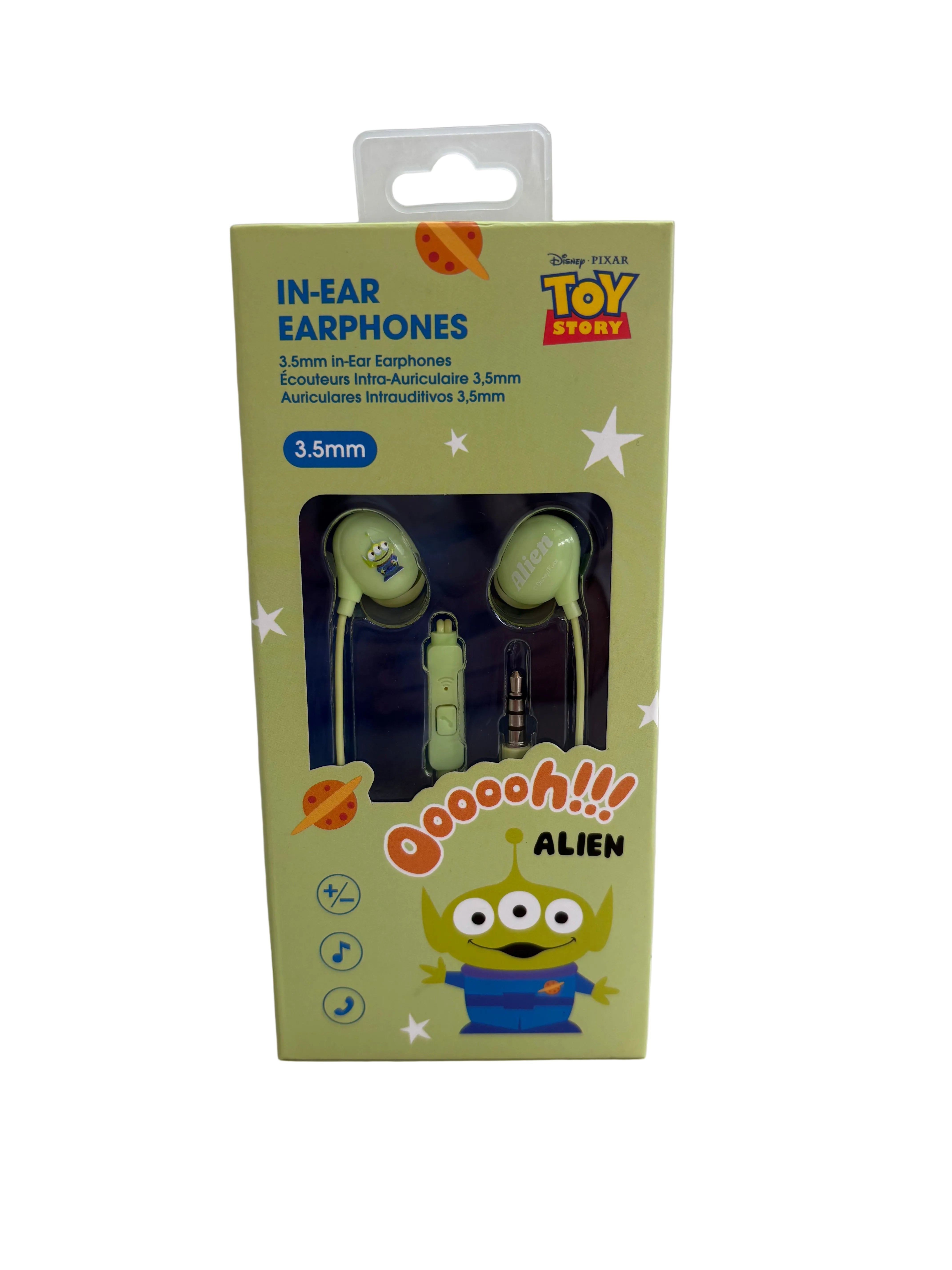 Disney Pixar Alien Collection 3.5mm in-Ear Earphones Model: D035MIN