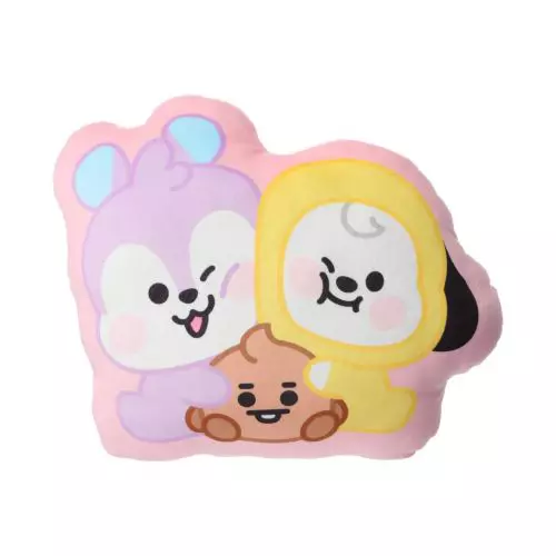 BT21 BABY Collection 16in. Figure Pillow(CHIMMY, SHOOKY, MANG) BT21 BABY Collection 16in. Figure Pillow(CHIMMY, SHOOKY, MANG)