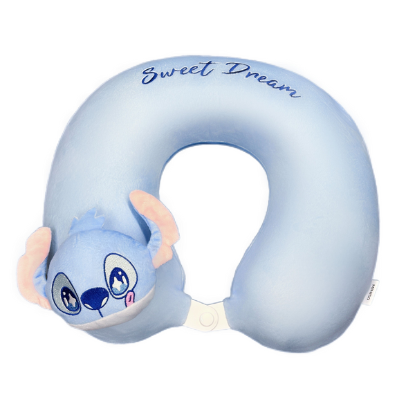 Disney Stitch Dinner Party Collection Memory Foam Neck Pillow (Stitch)