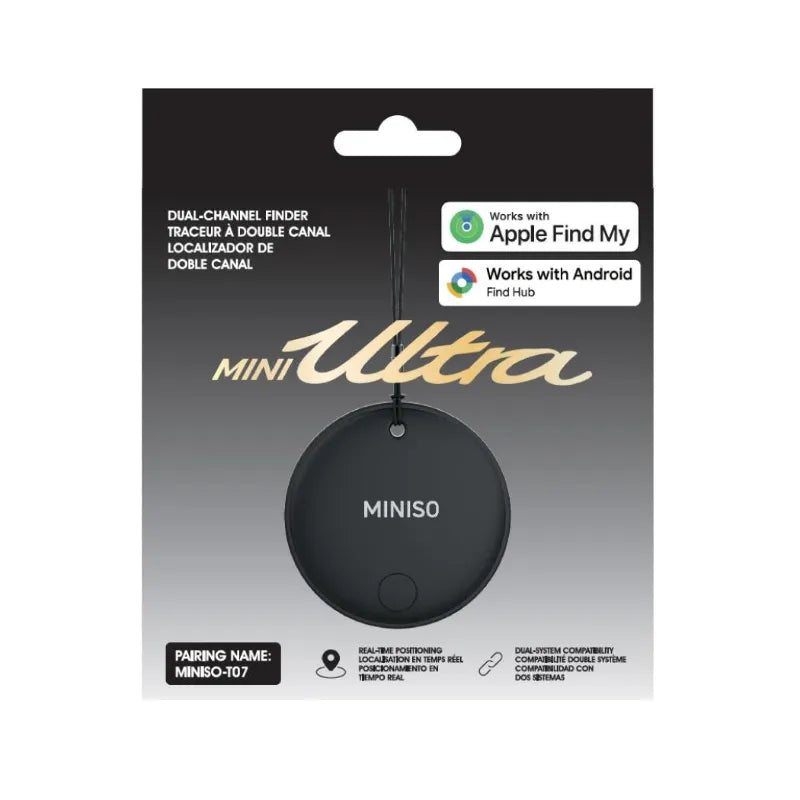 Mini Ultra Series Dua-Channel Finder (Compatible with iOS and Android) Model : T07 (Black) Mini Ultra Series Dua-Channel Finder (Compatible with iOS and Android) Model : T07 (Black)