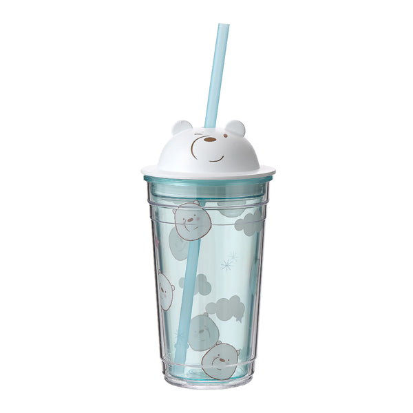 We Bare Bears Collection 4.0 Tumbler with Straw 440mL(Ice Bear)