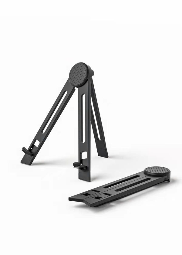 Desktop Tripod Stand for Phone and Tablet (Black)