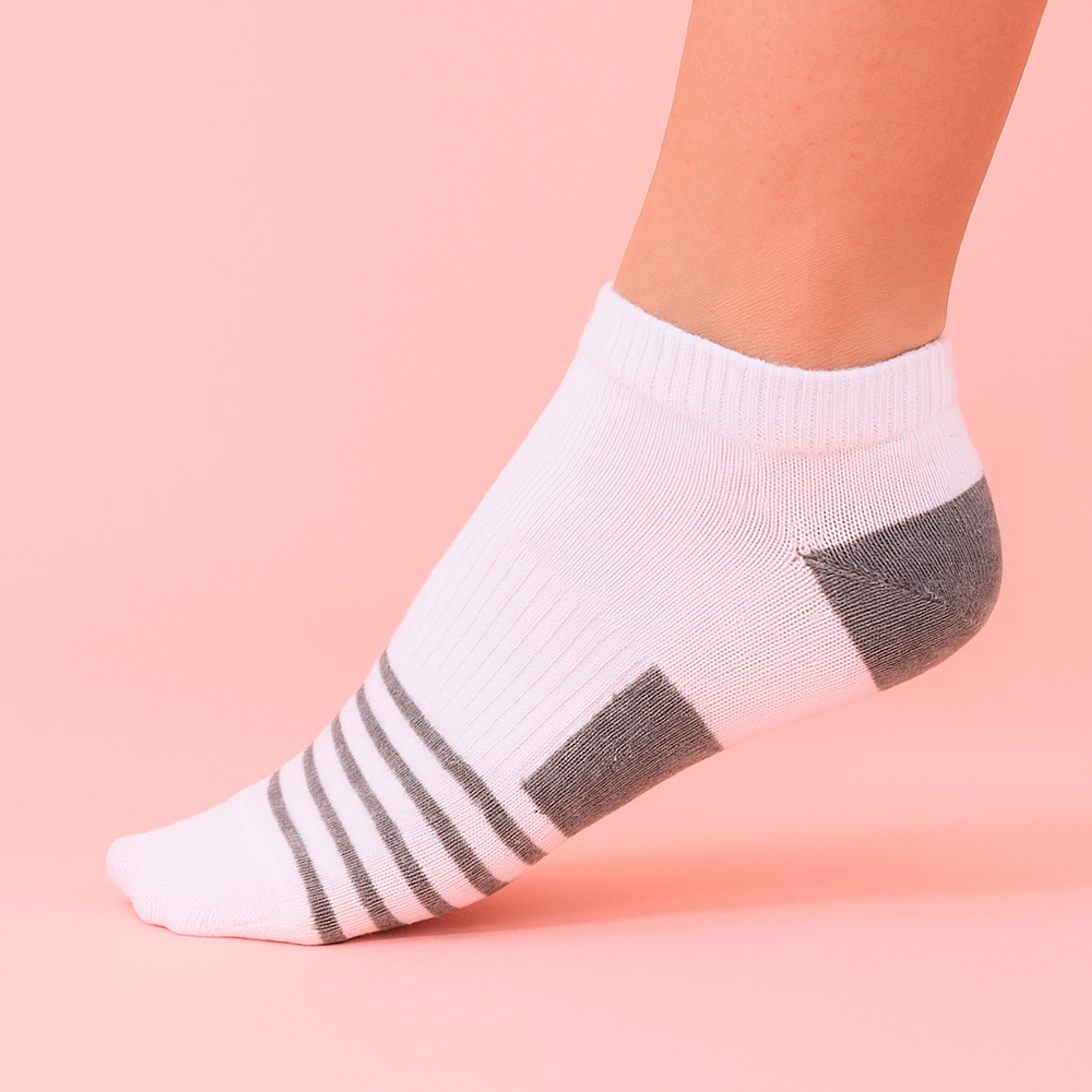 Women's Athletic Cushioned Ankle Socks(Basic Color) Women's Athletic Cushioned Ankle Socks(Basic Color)