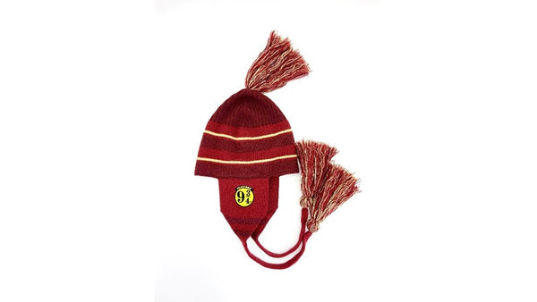 Harry Potter Striped Knitted Hat (Red)